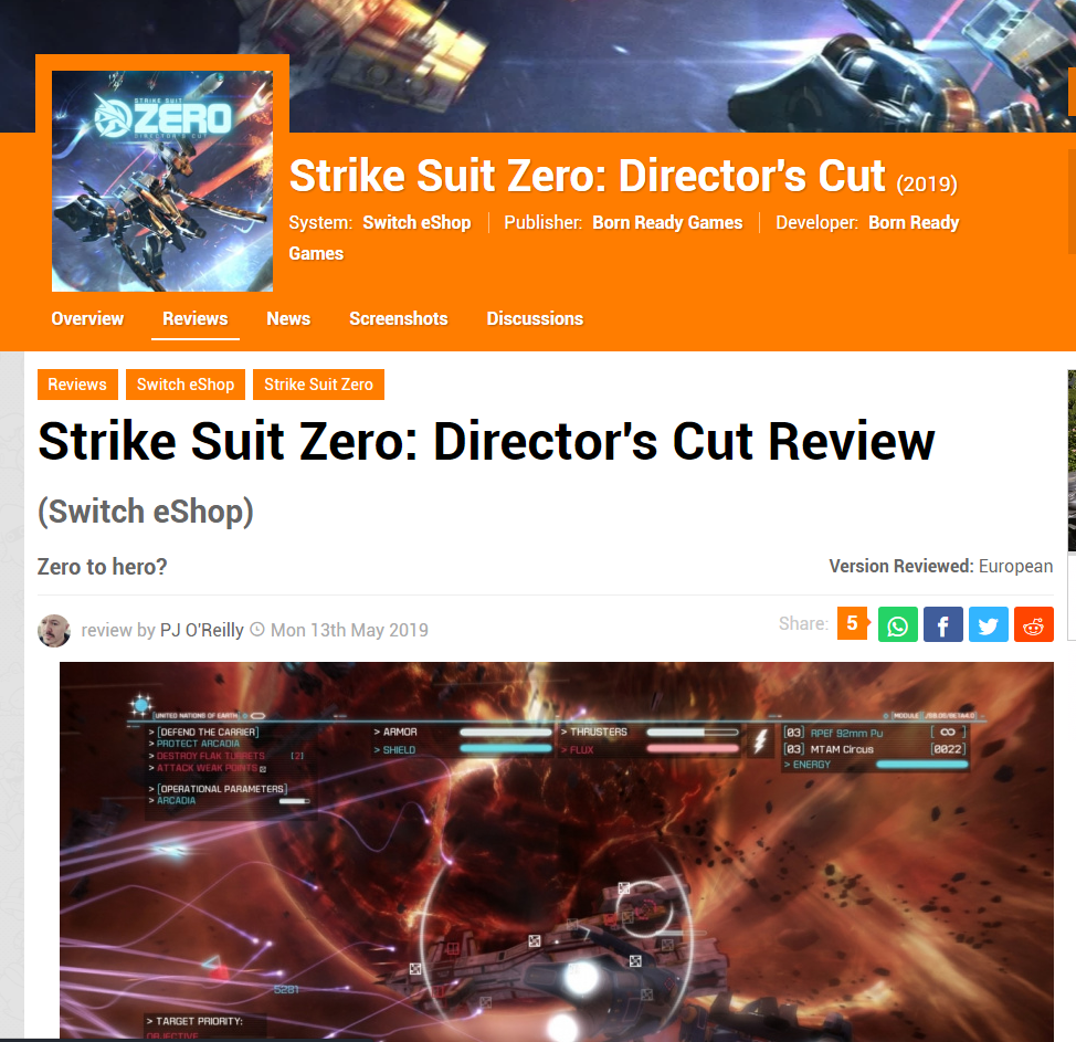 Strike Suit Zero - Kickstarter